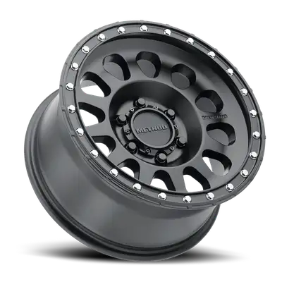 Method Race Wheels Aluminum Wheels 17x8.5 MR315 Bolt Pattern 6 On 139.7 Offset 0 Lip Size 1.65 Matte Black MB Method