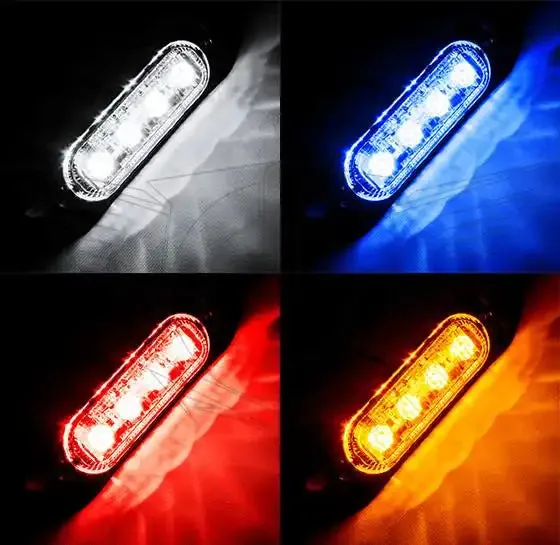 ORACLE 4 LED Slim Strobe Light- Flush Lighthead product image