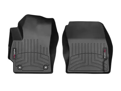 Weathertech FloorLiner™ DigitalFit®; Black; Front;