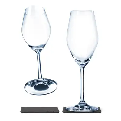 SILWY MAGNET Magnetic crystal glasses CHAMPAGNE