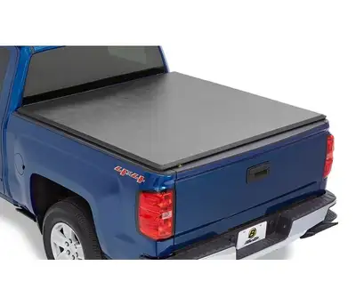 Bestop EZ-Roll Soft Tonneau Cover For Nissan 2005-2024 Frontier 5.0 Foot Black Tailgate Spoiler Not Included Bestop