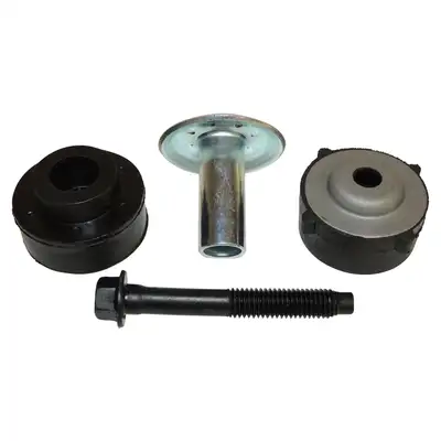 Crown Automotive Jeep Replacement Body Mount Kit; for 1 Front Body Mount; Includes Retainer/Upper And Lower Mounts/Flanged Bolt;