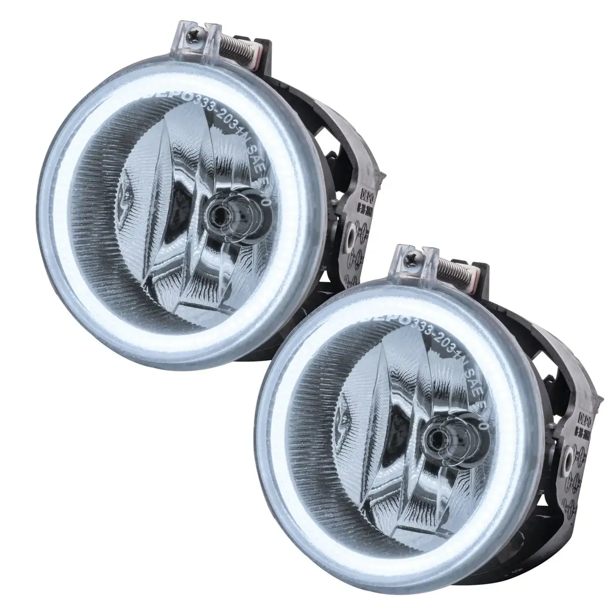 ORACLE Lighting 2011-2016 Jeep Patriot Pre-Assembled Halo Fog Lights - SMD / Amber product image