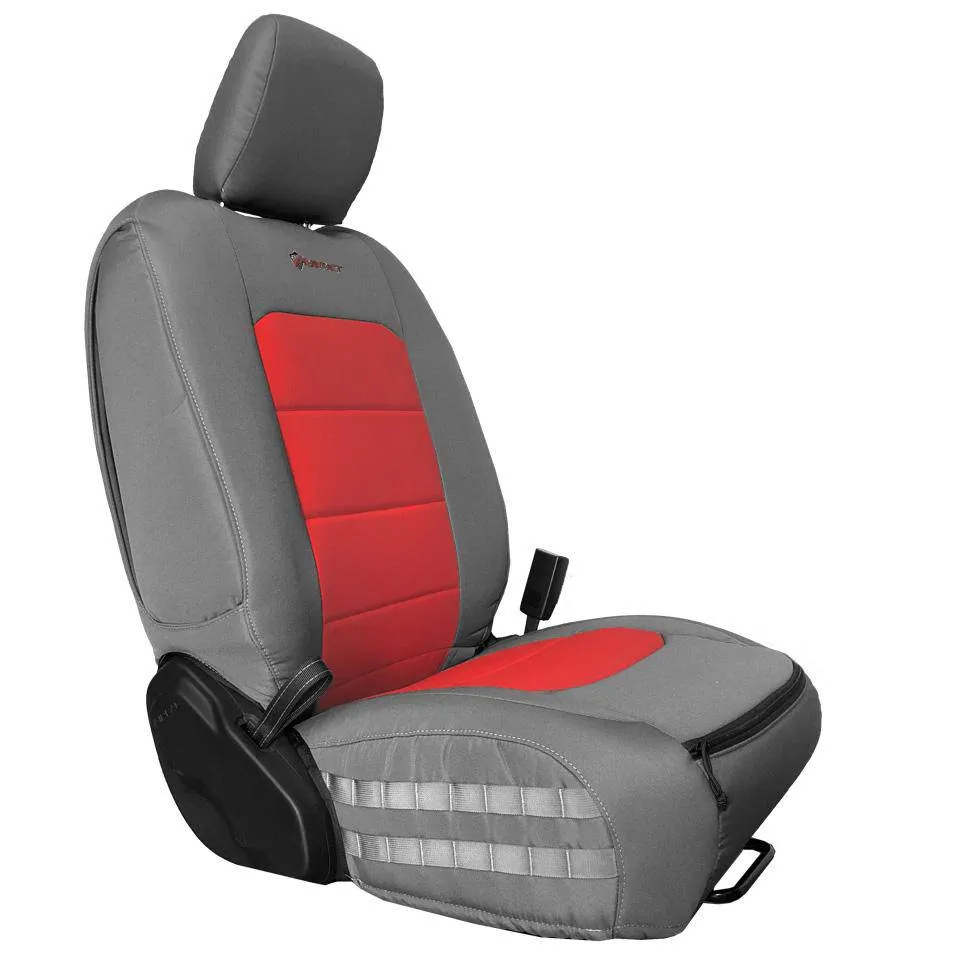 Tactical Seat Covers for Jeep® Wrangler JL & JLU 2024+ (NOT for Mojave or 392 Edition) Front Pair | Bartact® product image