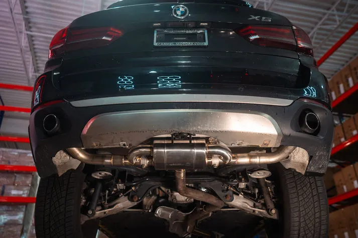 T Style Universal Muffler Kit, Single Inlet Dual Outlet 76MM 3.0 Inch Valvetronic Designs product image