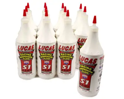Lucas Oil Products Synthetic S1 Suspension Oil 2.5 WT 12x1 Qt