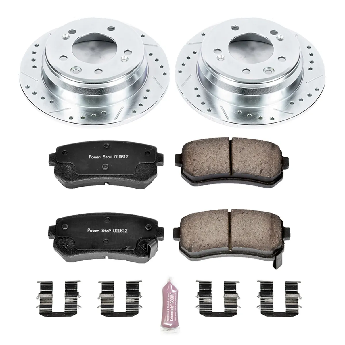 Z23 Evolution Brake Kit Rear 2009-2012 Hyundai Elantra 2010-2015 Hyundai Tucson 2011-2016 Kia Sportag product image