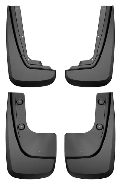 Husky Liners 22c Grand Cherokee Front And Rear Mudflaps Black