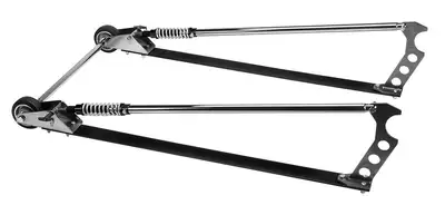 Competition Engineering Wheel-E-Bars - Chrome/ Black