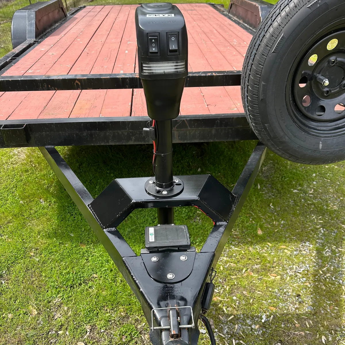Trailer Tongue Jack Heavy Duty Relocation Mount product image