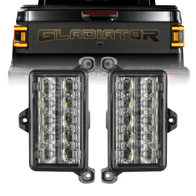 Oracle Lighting ORACLE Lighting Dual Function Amber/White Reverse LED Module for Jeep Gladiator JT Flush Tail Lights