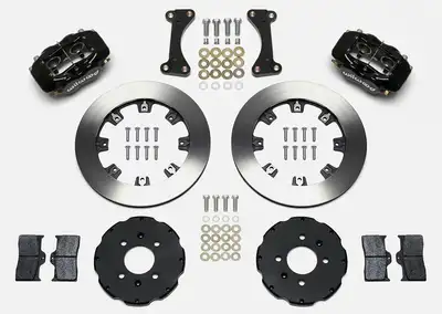 Wilwood Brakes 1988 - 2000 Honda Forged Dynalite Big Brake Front Brake Kit (Hat) - 140-6310