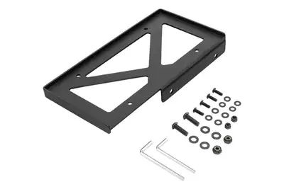 Rugged Ridge Rugged Ridge Universal Rear Bumper License Plate Holder