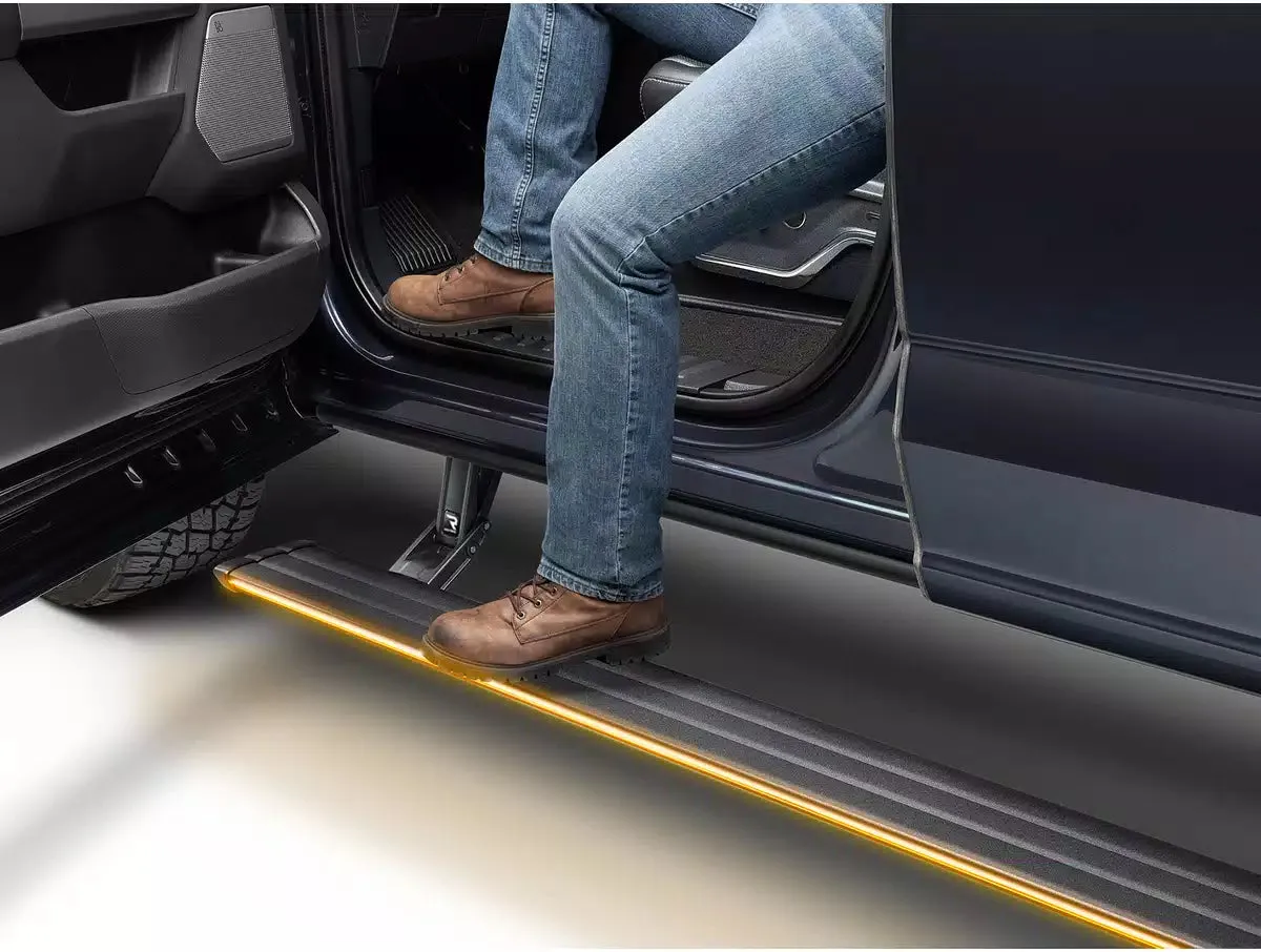Amp Research 2020 2021 Ford F-250 Super Duty Black Powerstep Vision 96236-01a product image