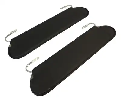 Crown Automotive Jeep Replacement Sun Visor Set 1955-1983 CJ-5; 1955-1975 CJ-6; 1976-1986 CJ-7; 1981-1986 CJ-8