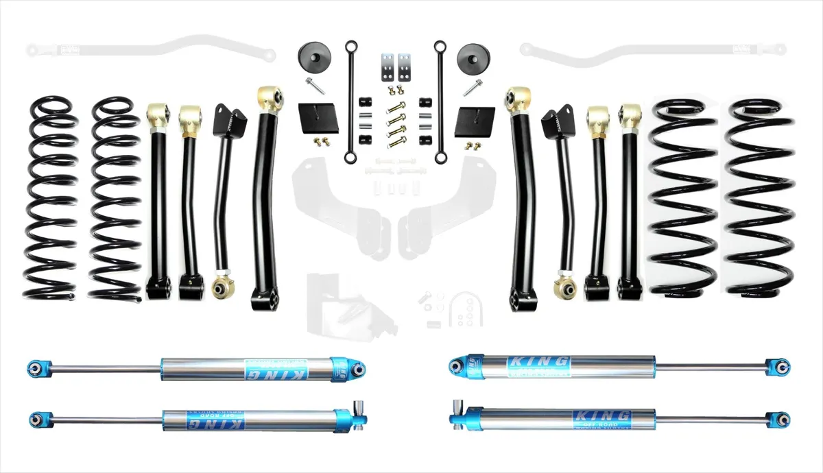 Jeep Wrangler JL 2.5 Heavy Duty Enforcer Overland Lift Stage 4 Plus With EVO Spec King 2.5 Shocks product image