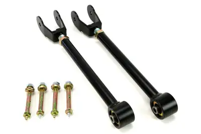aFe Power Johnny Joint Adjustable Control Arms 97-06 Wrangler TJ and LJ Unlimited/XJ/MJ Front Upper, Adjustable Greasable Pair RockJock 4x4