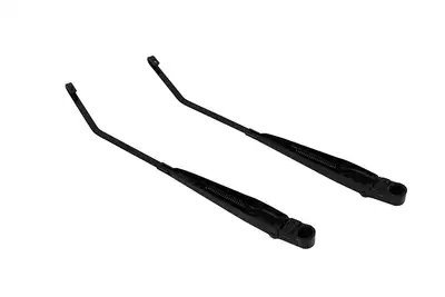 Kentrol 9706 Wrangler Pair of Windshield Wiper Arms Jhook Style Stainless Steel 2 Stage Gloss Powder Coat
