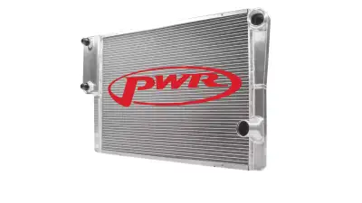 PWR Advanced Cooling Radiator 19 x 28 Double Pass w/Exchanger Closed