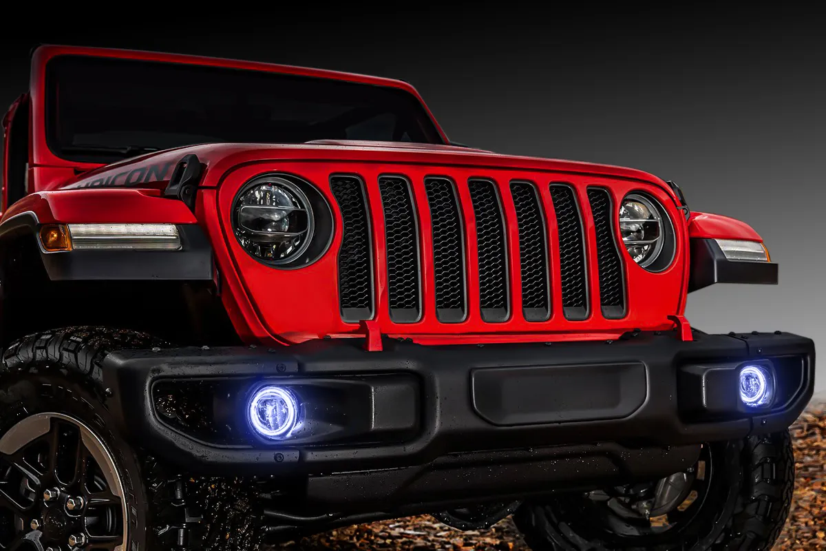 ORACLE Lighting 2020-2025 Jeep Gladiator JT LED Surface Mount Fog Light Halo Kit product image