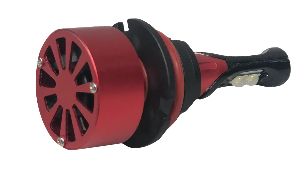 H13 9008 12V Ultra High-Power 60-Watt LED Headlight Bulbs (Hi & Low Beams) 6000K Color product image