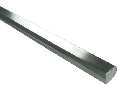 Borgeson Borgeson - Steering Shaft - P/N: 419436 - Stainless steel Double-D steering shaft. 3/4 in. Double-D full length of shaft, 36 in. long.
