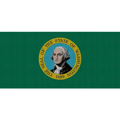 Under The Sun Inserts Washington State Flag