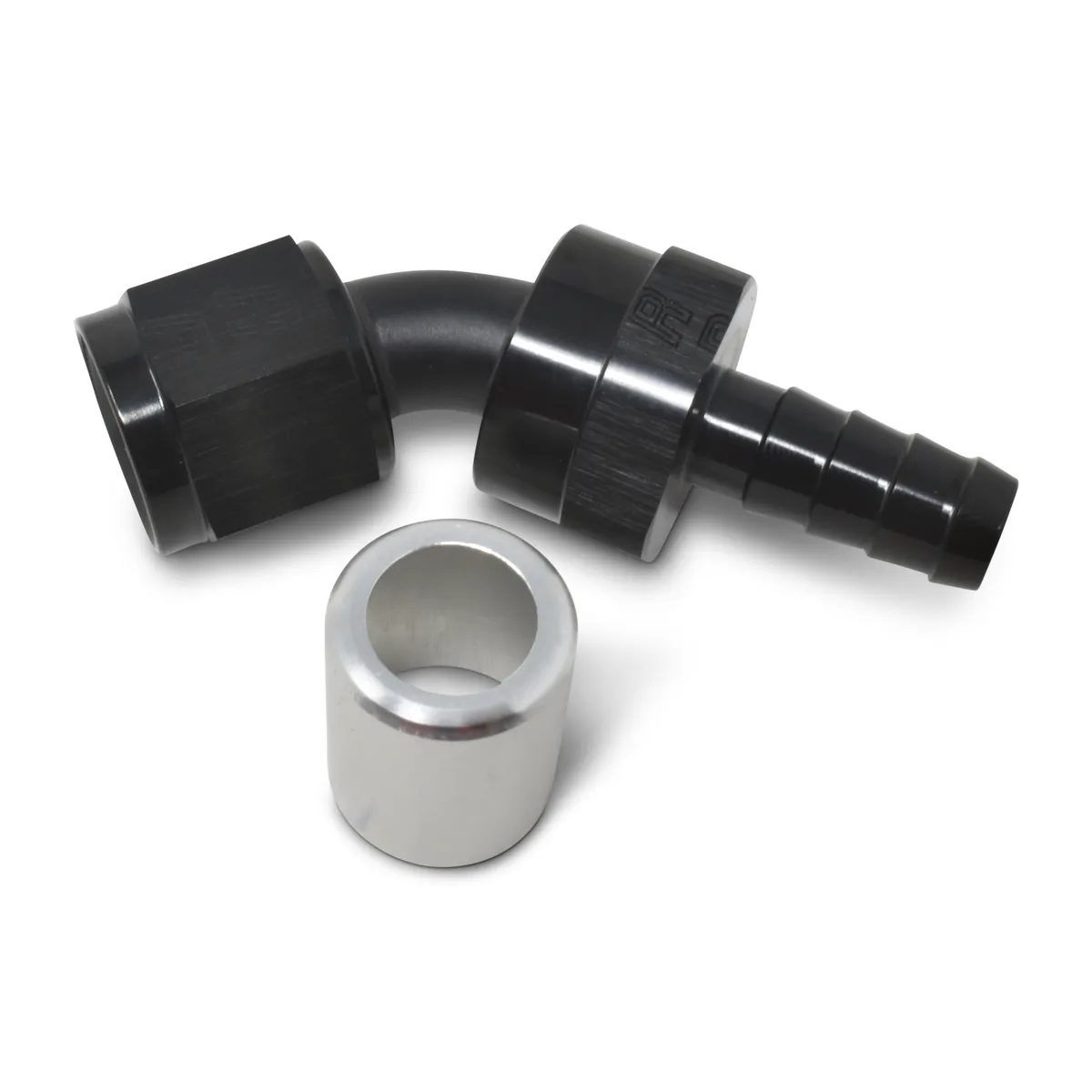 #10 45 Deg Hose Fitting P/C Crimp-On product image