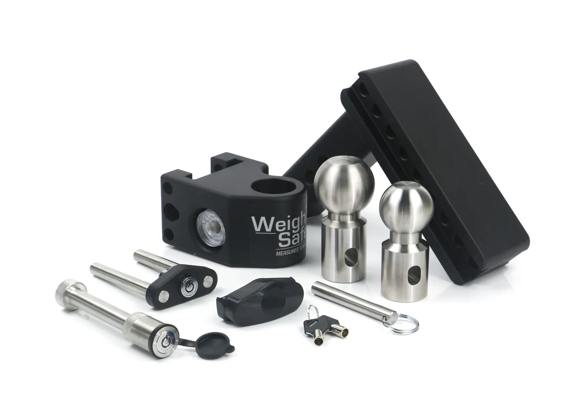 Tongue Weighing Adj Ball Mount Inc 2in And 25/16in Balls 6in Drop 2in Shank product image