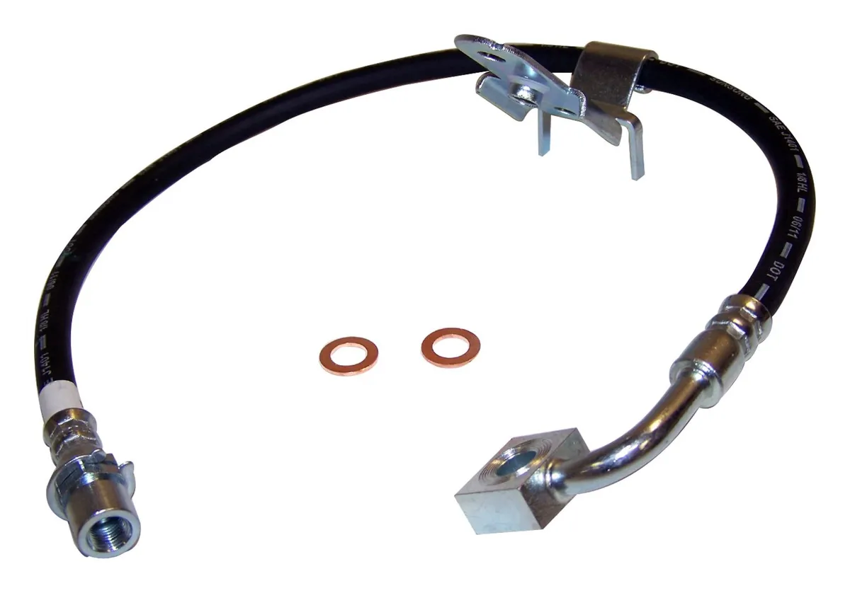 2005-2009 LX Magnum 300 Charger;2009-2010 LC Challenger;w/ Standard Brakes; Right Front Brake Hose product image