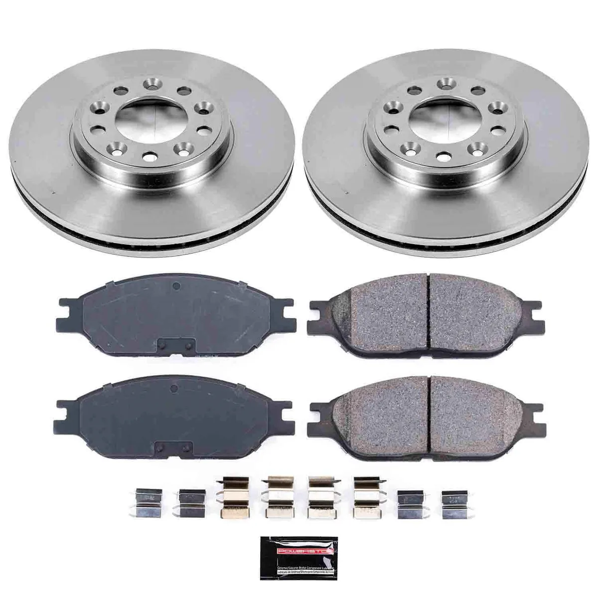 Z17 Direct Replacement Kit: Rotors; Ceramic Pads W/Hardware product image
