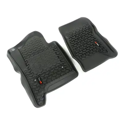 Rugged Ridge 1516 Escalade/0416 gm 1500/2500hd/3500hd/Tahoe/Yukon Floor Liners Front Blk