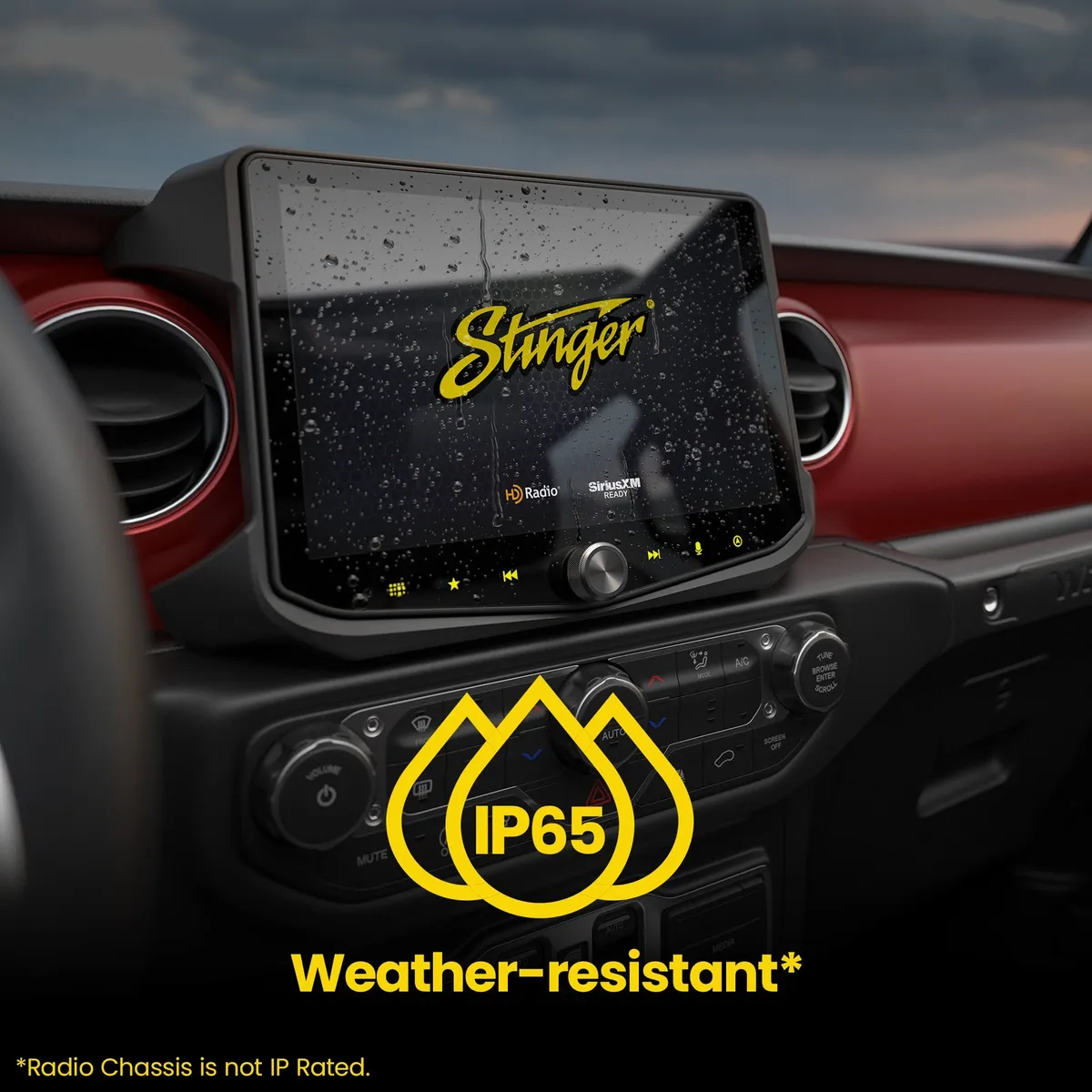 HORIZON10 Jeep Wrangler JL (2018-23)/Gladiator JT (2020-23) 10" Radio Fully Integrated Kit w/Nav Card | Displays Vehicle Info & Off-Road Mode product image
