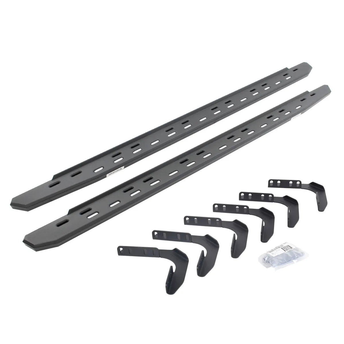 Go Rhino Go Rhino 69618087SPC - RB30 Slim Line Running Boards with Mounting Bracket Kit - Textured Black