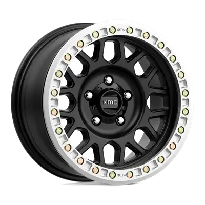 KMC Wheels Kmc Km234 Grenade Desert Beadlock 20x9 -12 5x5.0 Machined