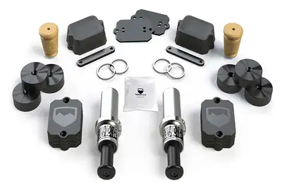 TeraFlex Teraflex SpeedBump Front and Falcon Progressive Rear Bump Stop Kit, 0-4.5 Lift - JL