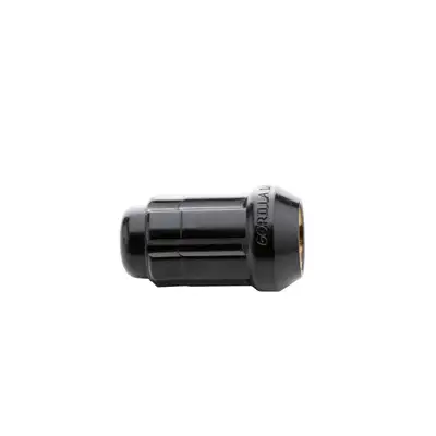 Gorilla Small Diam Spln Duplex Lug Nuts 13/16&7/8 Key 14x2.00 Black 24qty K6TS-14200BGR