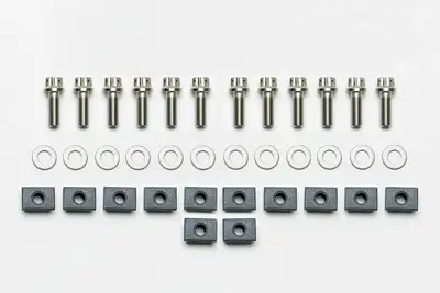 Wilwood Brakes Bolt Kit Dyamic Rotor 1/4-28 UNF 12 Blt w/ T-N