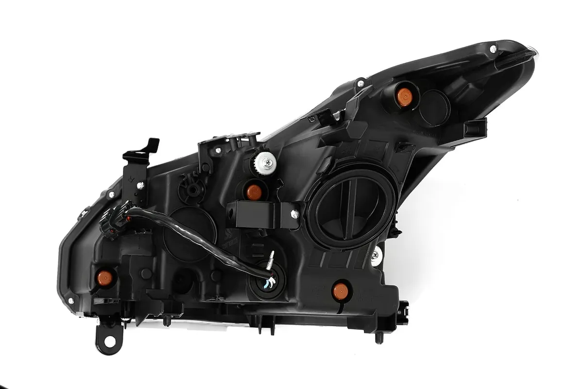 LED Projector Headlights Black w Sequential Activation Light Sequential Signal DRL product image