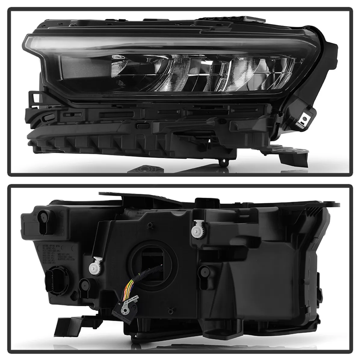 Halogen Headlight; White; Full LED ; DRL w/ Front Light Animation; w/o auto Leveling Headlight; Left; product image