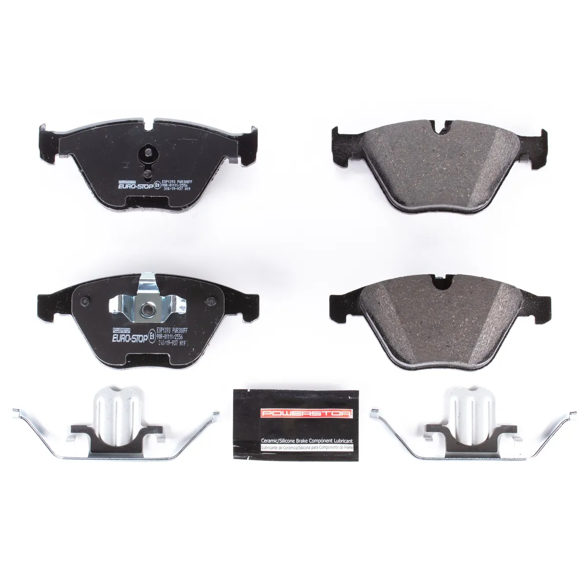EuroStop ECE-R90 Certified Brake Pad Set product image