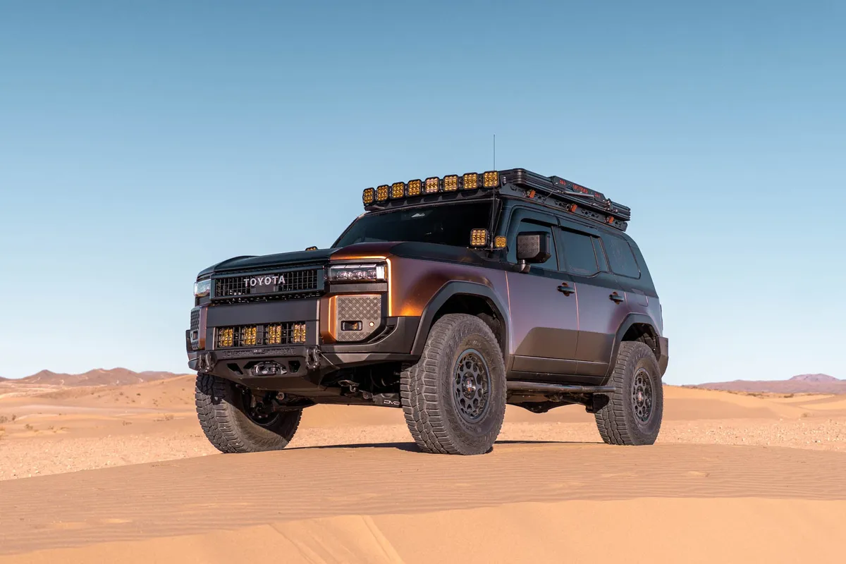 DV8 OFFROAD 2024-2026 Toyota Land Cruiser Spec Series Front Bumper FBTL4-02 product image