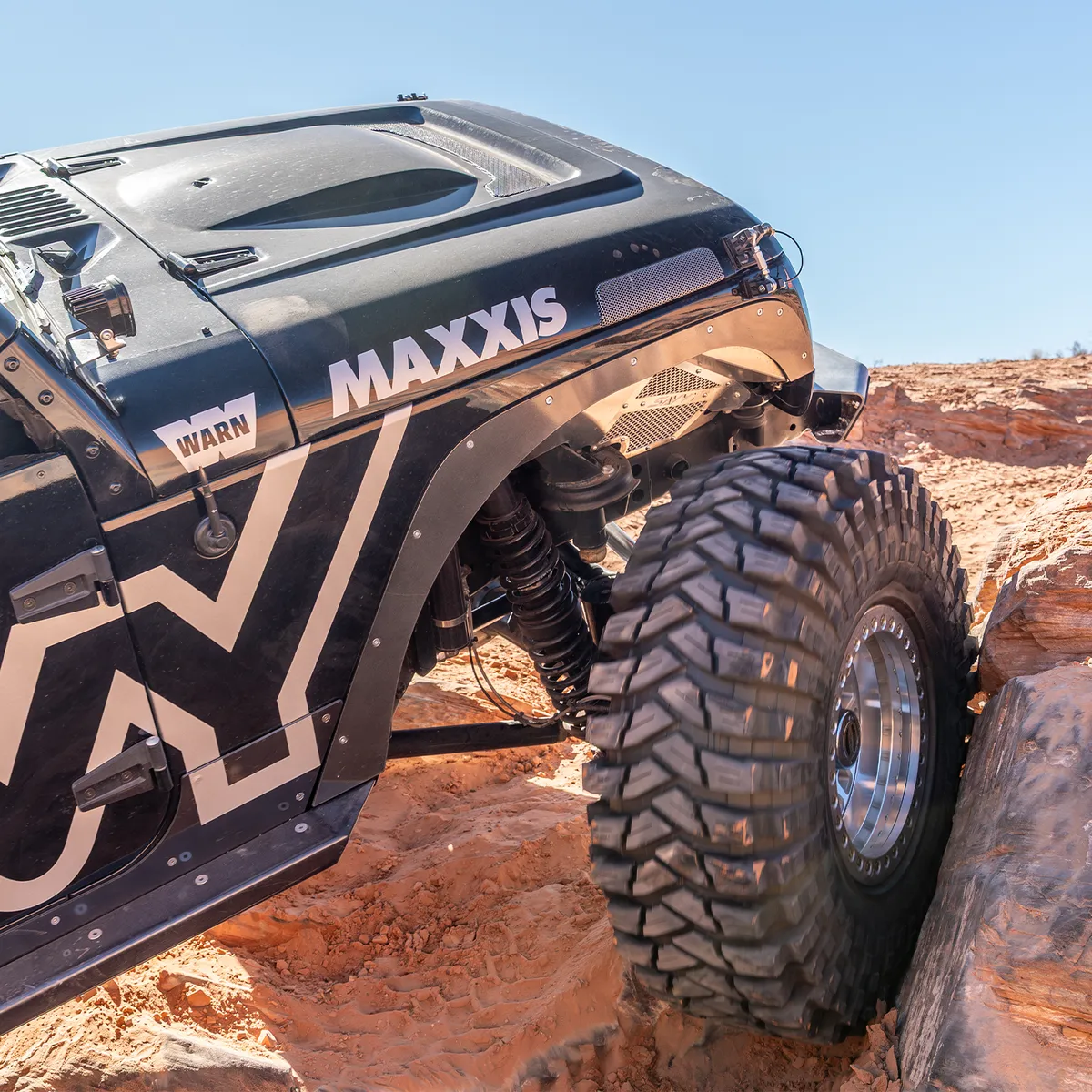 0718 Wrangler Front Inner Fender Liner Raw product image