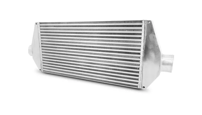 Intercooler; 33 in. Overall Length; 25 in. Core Width; 12 in. Height; 3 in. Inlet/Outlet OD; 1.75 in. Inlet/Outlet Neck Length; 3.25 in. Core Thickness; 6061 Aluminum; product image