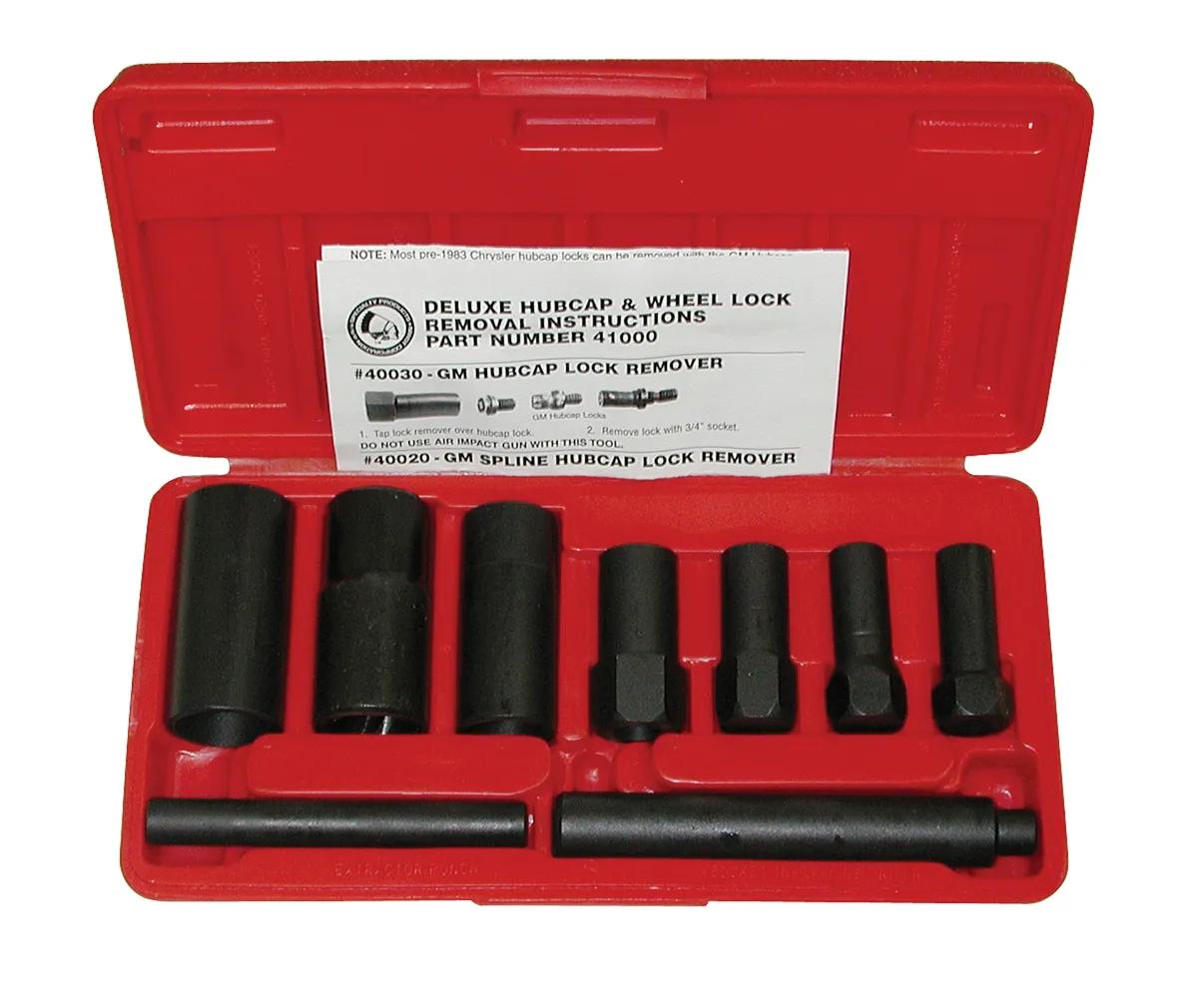 Specialty Products Company / SPC Performance SPC 41000 - Wheel Lock Removal Kit