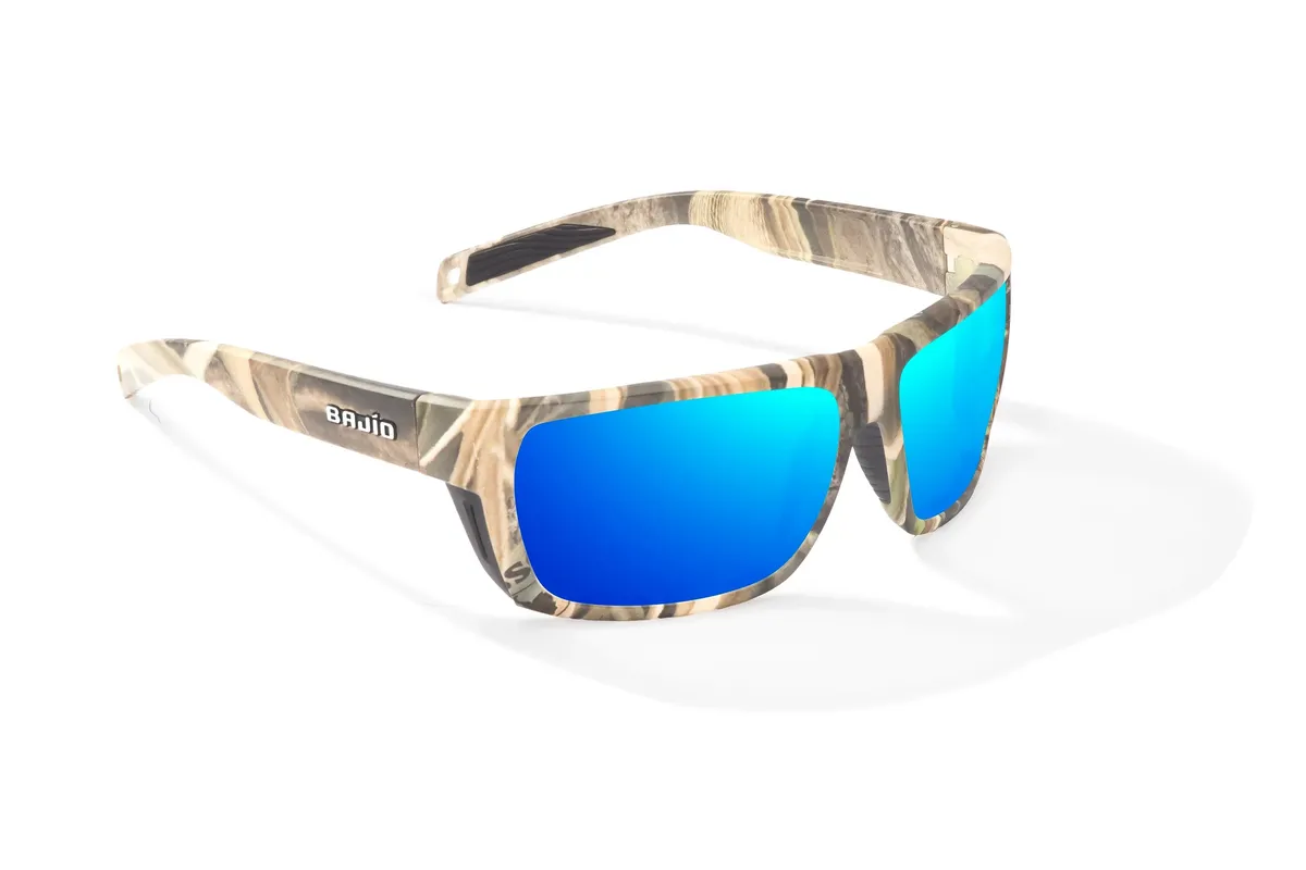 Palometa Gray Glass Blue Tort Matte Sunglasses product image