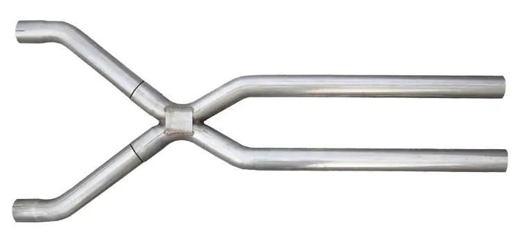 Exhaust X-Pipe Kit Intermediate Pipe 3 in Tunnel Crossover Hardware Incl Natural 409 Stainless Steel Pypes Exhaust product image