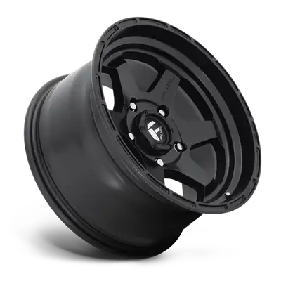 Fuel Off-Road Aluminum Wheels 17X9 Shok D664 5 On 127 Matte Black 71.5 Bore -12 Offset Fuel Off Road Wheels