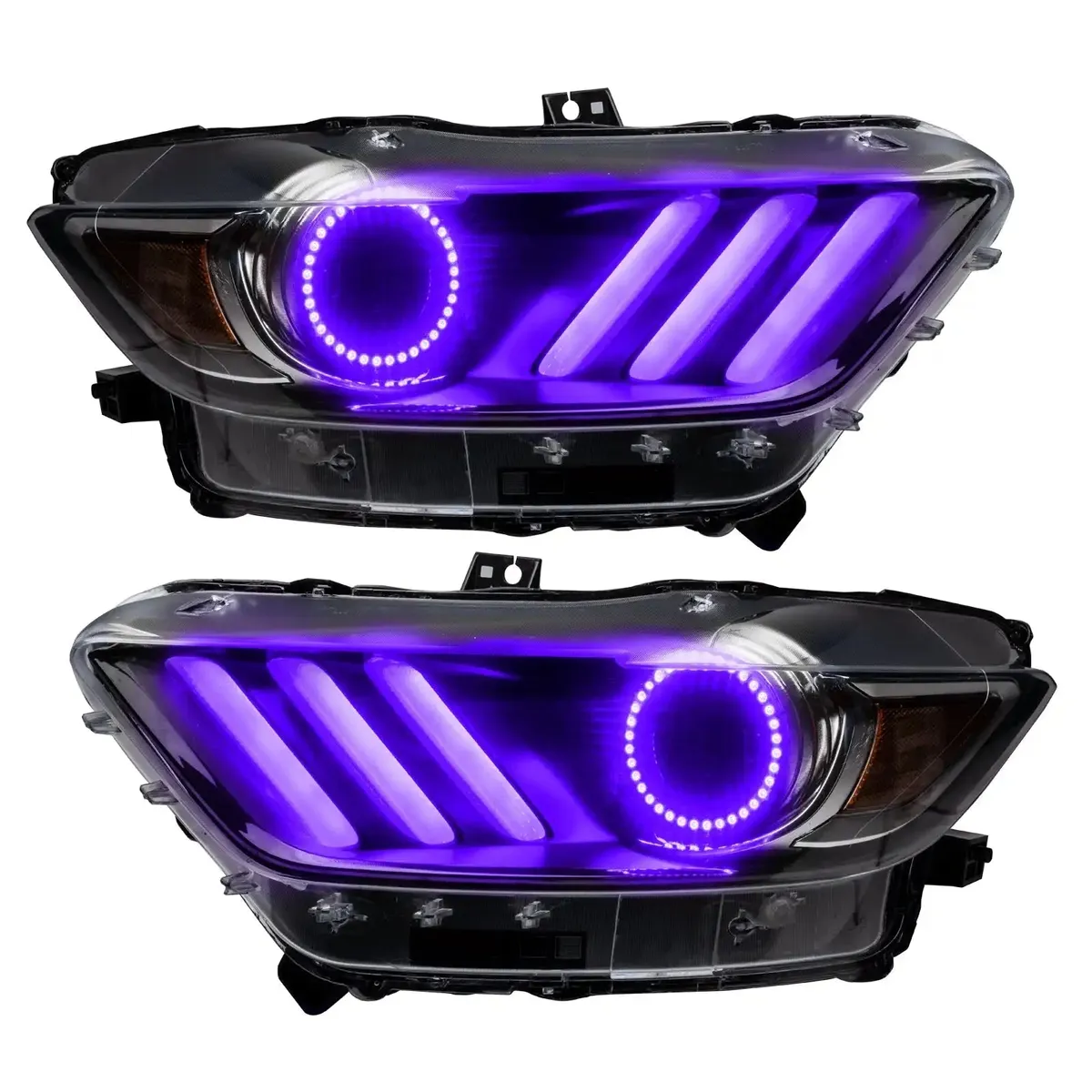 ORACLE Lighting 2015-2017 Ford Mustang V6/GT/Shelby ColorSHIFT DRL Upgrade w/Halo Kit product image