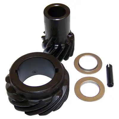 Crown Automotive Jeep Replacement Distributor Gear Kit 1971-1981 CJ-5 w/ 5.0L (V8-304) Engine; 1971-1975 CJ-6 w/ 5.0L (V8-304) Engine; 1976-1981 CJ-7 w/ 5.0L (V8-304) Engine; 1981-1981 CJ-8 w/ 5.0L (V8-304) Engine; 1972-1973 C104 Commando w/ 5.0L (V8-304) Engine; 1970-1991 SJ, J-Seri